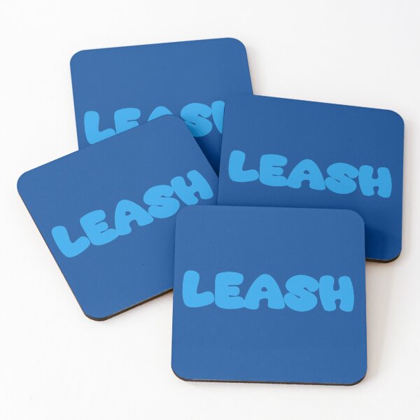 Item preview, Leash Name Blue Text designed and sold by vibeno1.