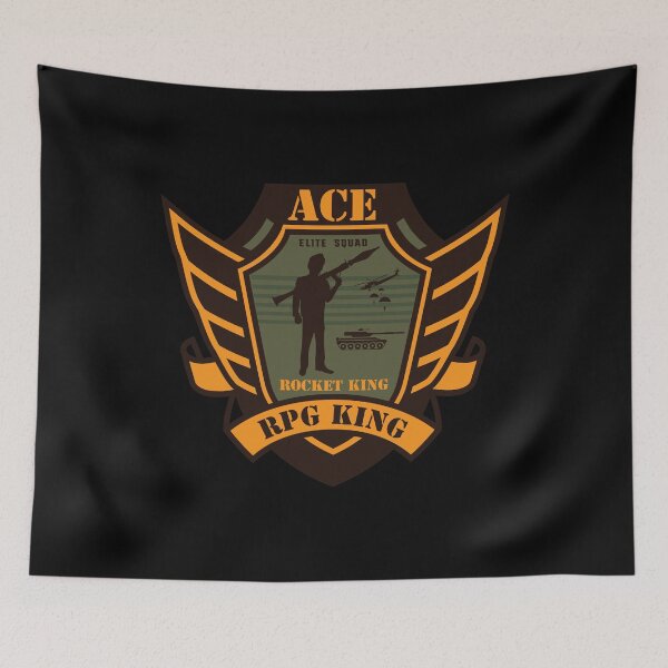 Item preview, Ace RPG Gamer Shooter Rocket King Gift Badge designed and sold by Bronby.