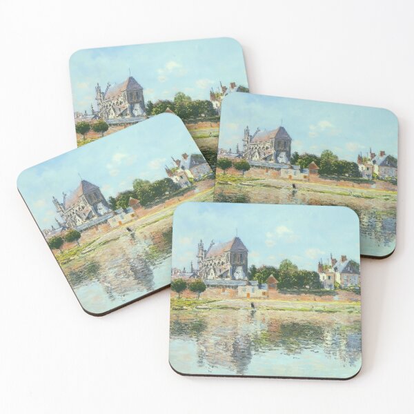 Item preview, View of the Church at Vernon - 1883 - Claude Monet designed and sold by dottyshai.