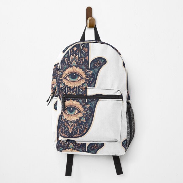 Item preview, Hamsa Hand Fatima Evil Eye Sticker designed and sold by MendaciousMina.