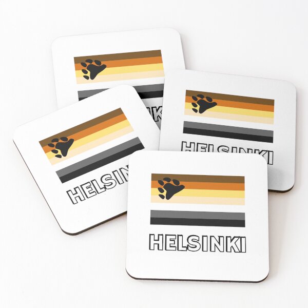 Item preview, Bear Pride Flag Helsinki designed and sold by Inspirationmotivation.