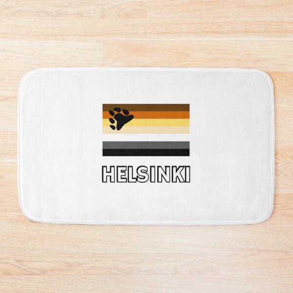 Item preview, Bear Pride Flag Helsinki designed and sold by Inspirationmotivation.
