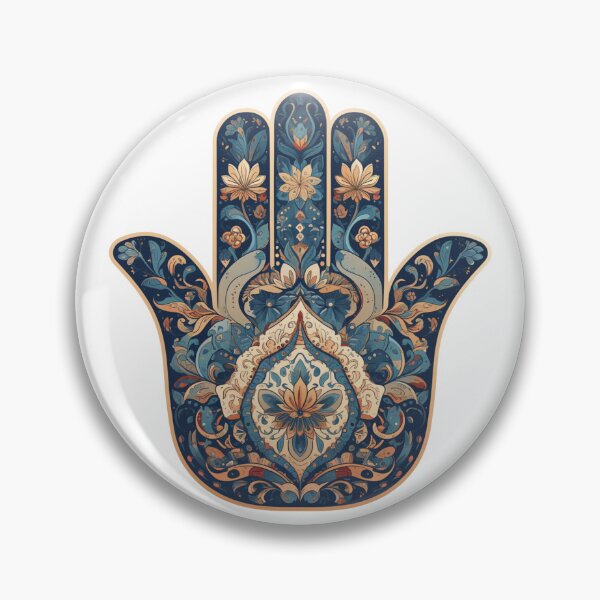 Item preview, Hamsa Hand Fatima Evil Eye Sticker designed and sold by MendaciousMina.