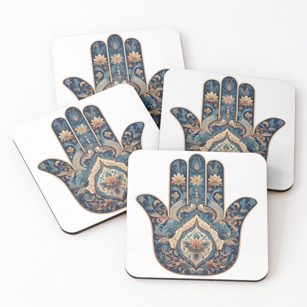 Item preview, Hamsa Hand Fatima Evil Eye Sticker designed and sold by MendaciousMina.