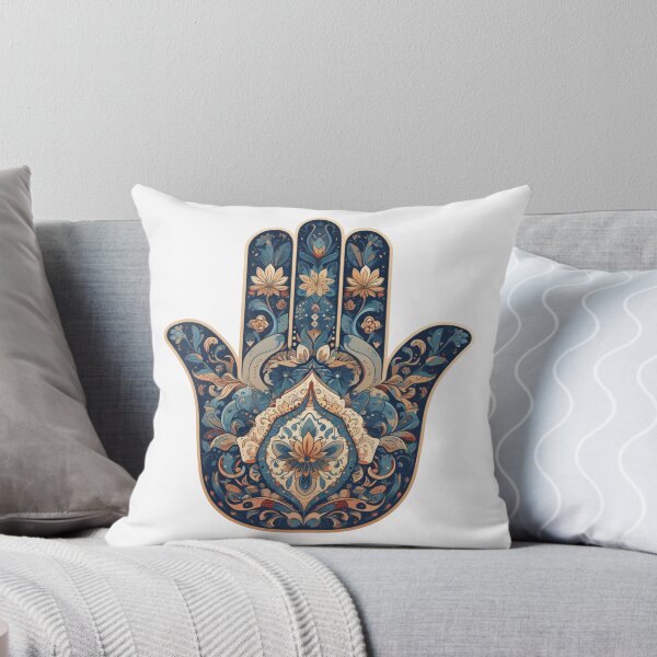 Item preview, Hamsa Hand Fatima Evil Eye Sticker designed and sold by MendaciousMina.