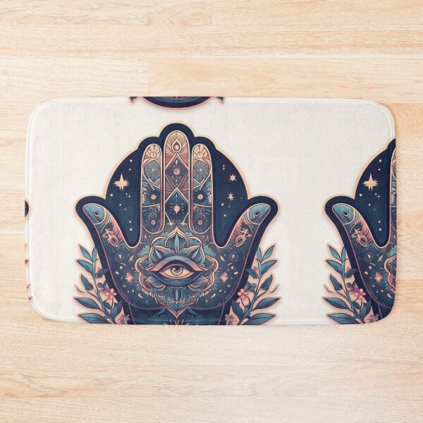 Item preview, Hamsa Hand Fatima Evil Eye Sticker designed and sold by MendaciousMina.