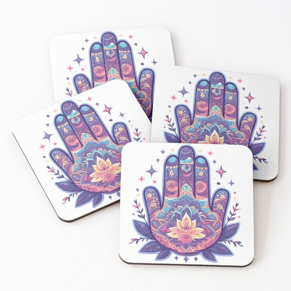 Item preview, Hamsa Hand Fatima Evil Eye Sticker designed and sold by MendaciousMina.
