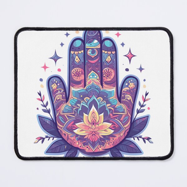 Item preview, Hamsa Hand Fatima Evil Eye Sticker designed and sold by MendaciousMina.