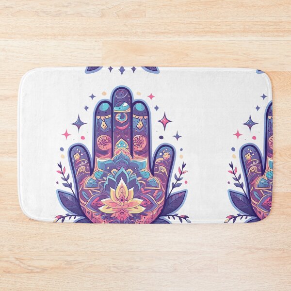 Item preview, Hamsa Hand Fatima Evil Eye Sticker designed and sold by MendaciousMina.