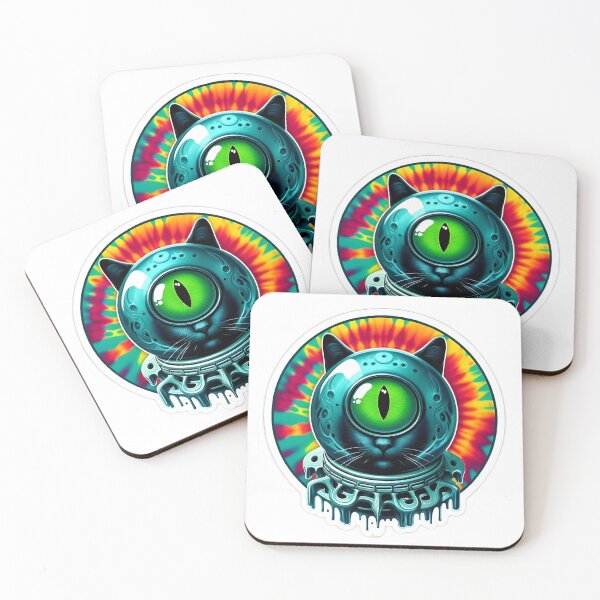 Item preview, One-eyed  Cosmo cat designed and sold by piscininha.