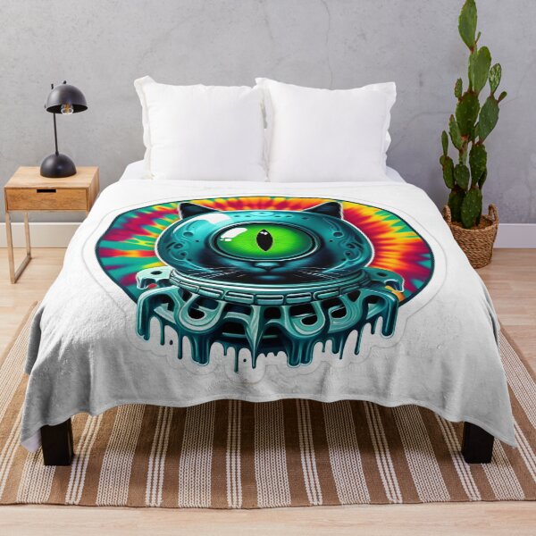 Item preview, One-eyed Cosmo cat designed and sold by piscininha.