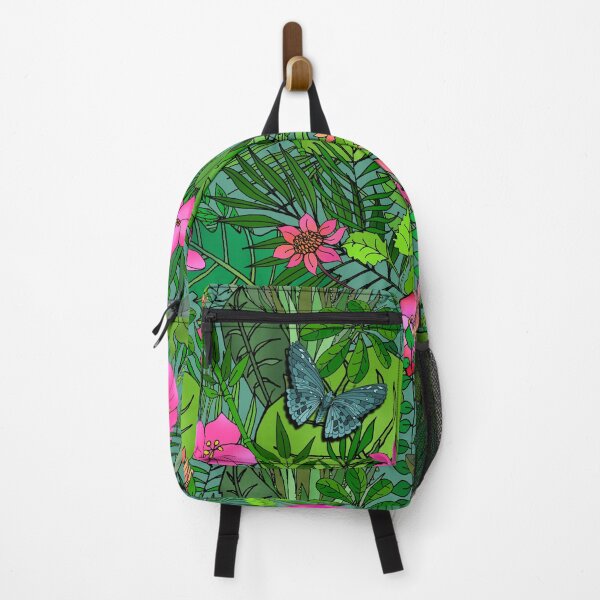 Item preview, Painted Lady Butterflies in a Tropical Botanic Garden designed and sold by IrishVikingDesigns.