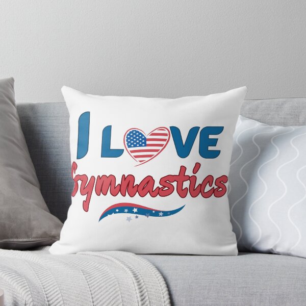 Item preview, I love Gymnastics - Proud to be an American designed and sold by MtValleyDesign.