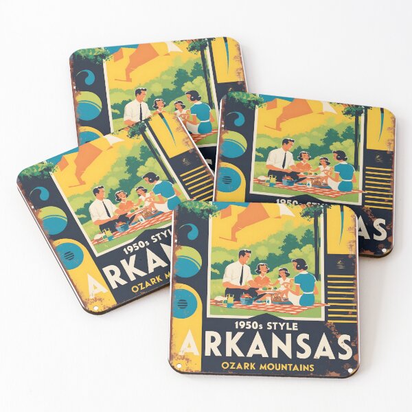 Item preview, Arkansas USA American Vintage Travel Tourism  designed and sold by TravelersGems.