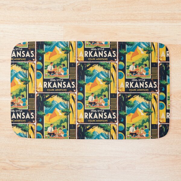 Item preview, Arkansas USA American Vintage Travel Tourism  designed and sold by TravelersGems.