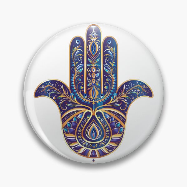 Item preview, Hamsa Hand Fatima Evil Eye Sticker designed and sold by MendaciousMina.