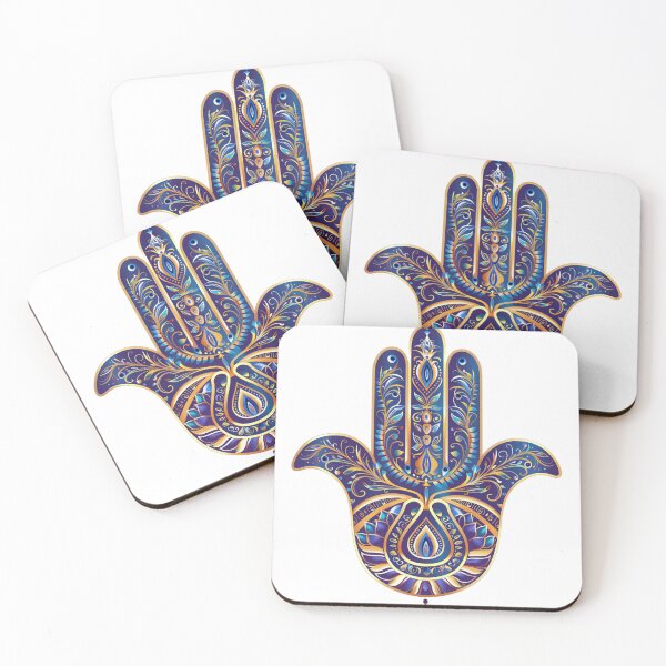 Item preview, Hamsa Hand Fatima Evil Eye Sticker designed and sold by MendaciousMina.