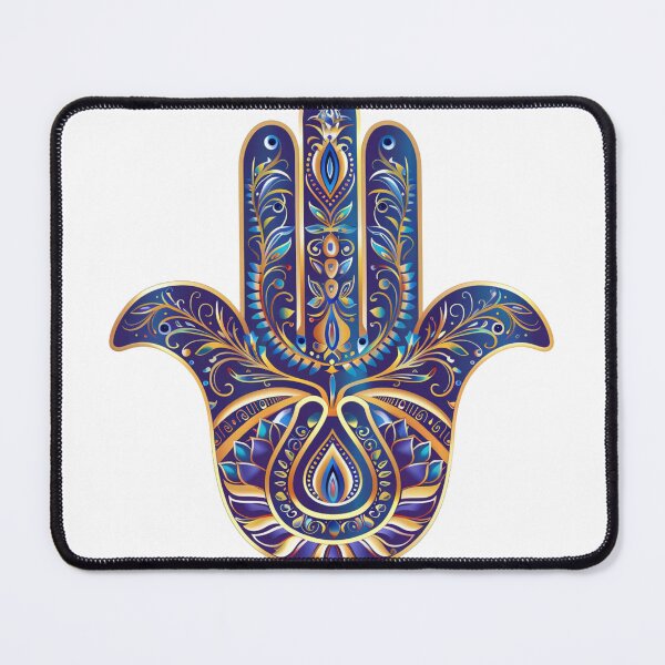 Item preview, Hamsa Hand Fatima Evil Eye Sticker designed and sold by MendaciousMina.