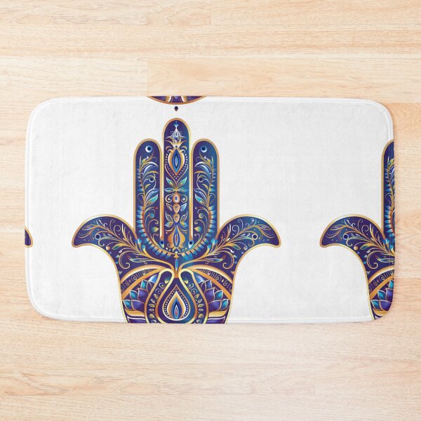 Item preview, Hamsa Hand Fatima Evil Eye Sticker designed and sold by MendaciousMina.