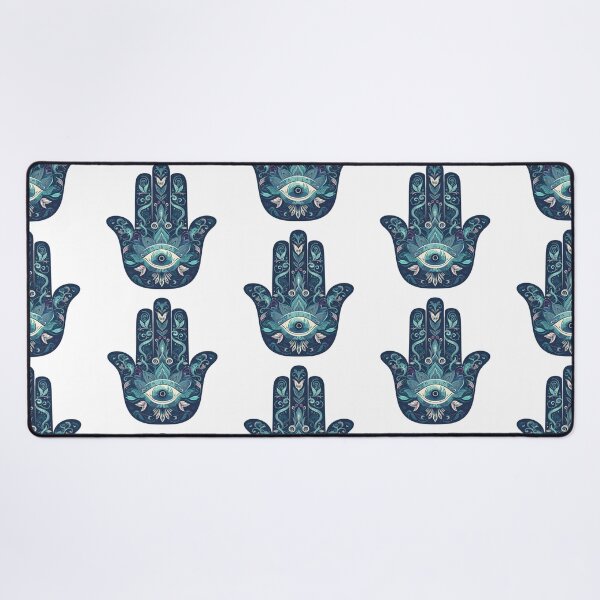 Item preview, Hamsa Hand Fatima Evil Eye Sticker designed and sold by MendaciousMina.