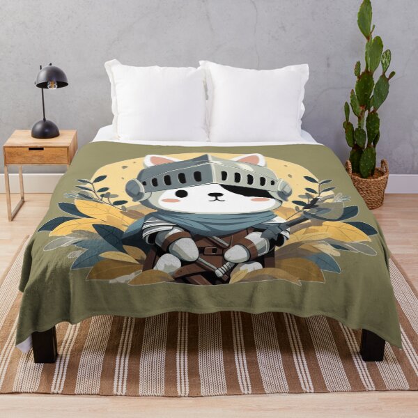 Item preview, Dog Knight Cute Cool Pet on Yellow Brown Leaves designed and sold by Nanthanon.