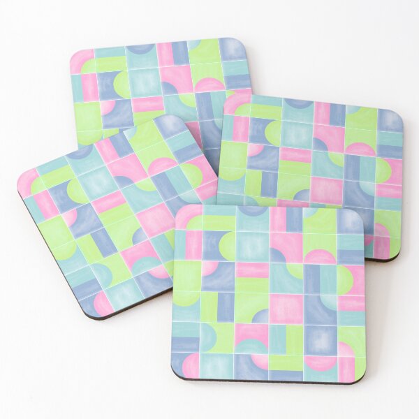 Item preview, Soft Fluo Tiles designed and sold by DesigndN.
