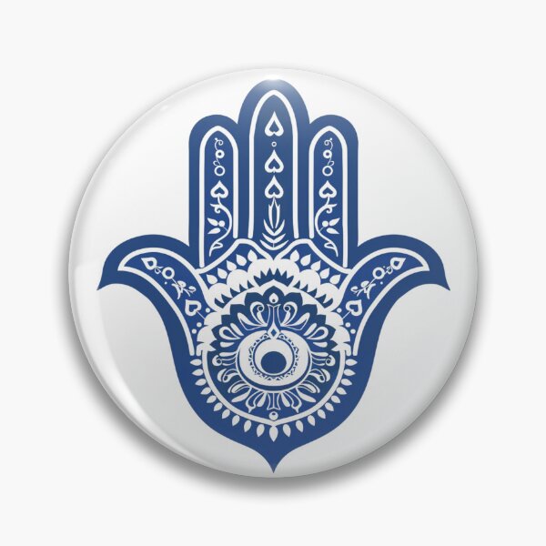 Item preview, Hamsa Hand Fatima Evil Eye Sticker designed and sold by MendaciousMina.