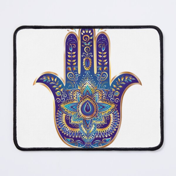 Item preview, Hamsa Hand Fatima Evil Eye Sticker designed and sold by MendaciousMina.