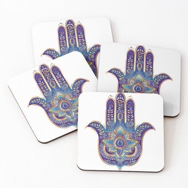 Item preview, Hamsa Hand Fatima Evil Eye Sticker designed and sold by MendaciousMina.