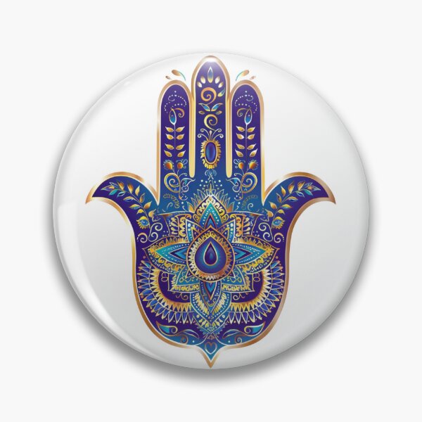 Item preview, Hamsa Hand Fatima Evil Eye Sticker designed and sold by MendaciousMina.