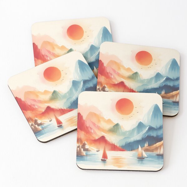 Item preview, Vibrant Horizons designed and sold by ColourWonder.