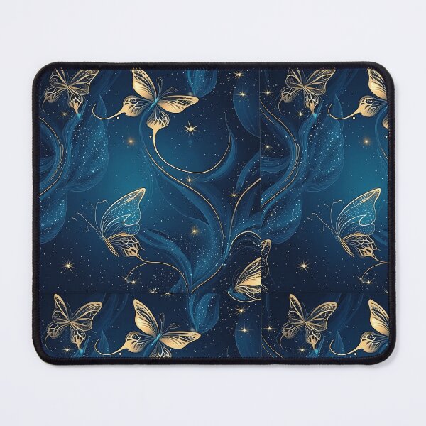 Item preview, Seamless pattern of glowing floral with delicate golden lining designed and sold by creativekrish.