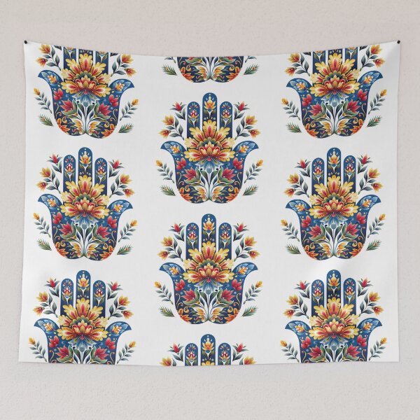 Item preview, Hamsa Hand Fatima Evil Eye Sticker designed and sold by MendaciousMina.