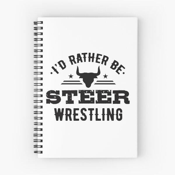 Item preview, I'd Rather Be Steer Wrestling designed and sold by jaygo.