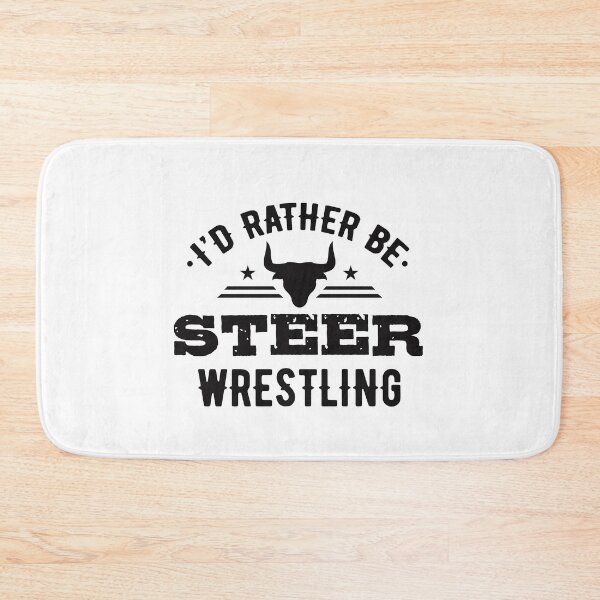 Item preview, I'd Rather Be Steer Wrestling designed and sold by jaygo.