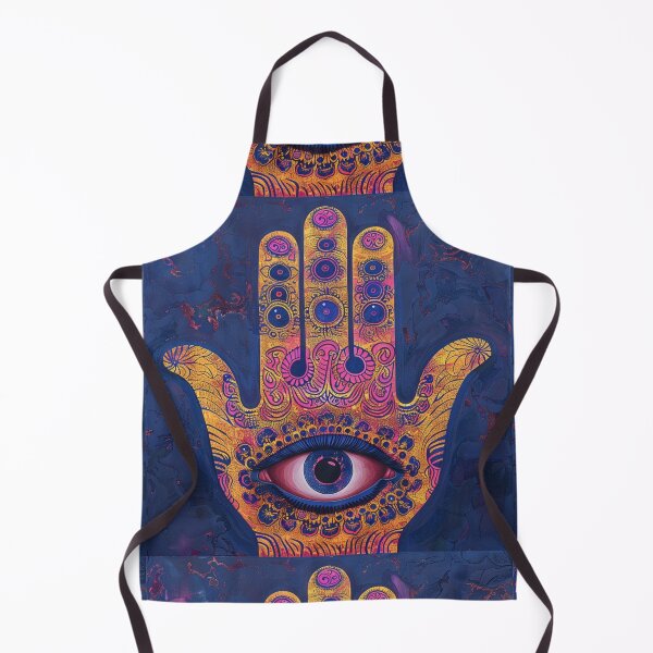 Item preview, Hamsa Hand Fatima Evil Eye Sticker designed and sold by MendaciousMina.