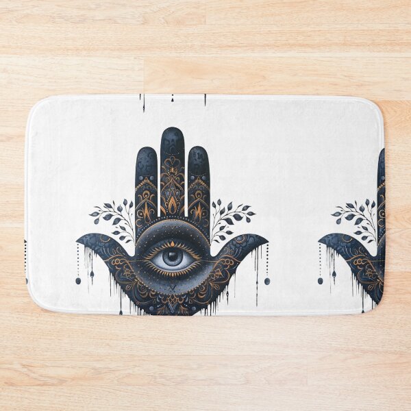 Item preview, Hamsa Hand Fatima Evil Eye Sticker designed and sold by MendaciousMina.