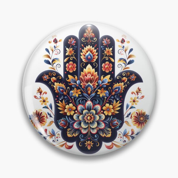 Item preview, Hamsa Hand Fatima Evil Eye Sticker designed and sold by MendaciousMina.
