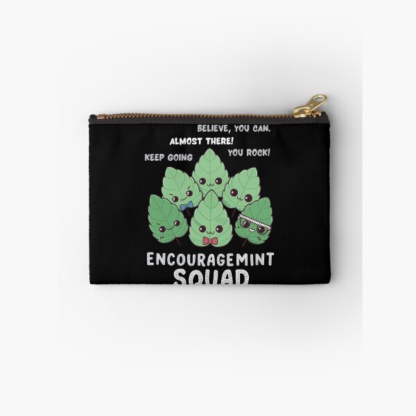 Item preview, Encouragemint Squad - Motivational Mint Leaves designed and sold by Atsariya.