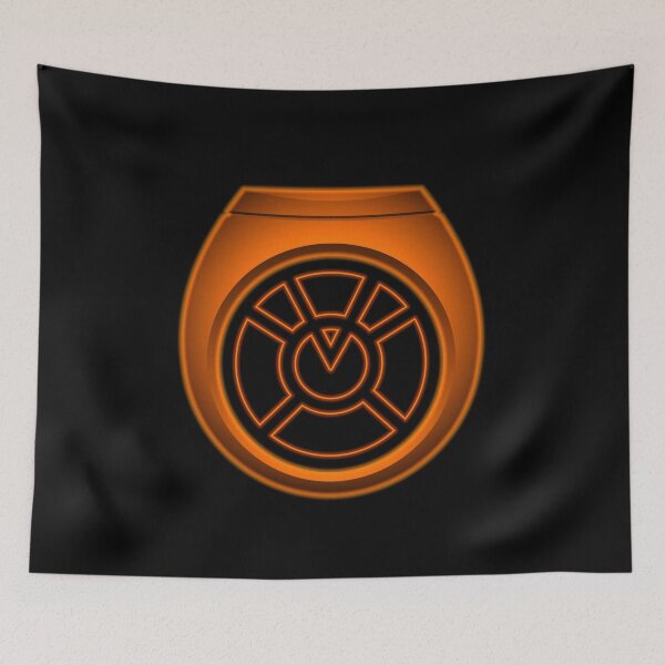Item preview, Orange Lantern Ring designed and sold by KalElsDesigns.
