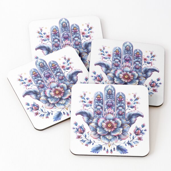 Item preview, Hamsa Hand Fatima Evil Eye Sticker designed and sold by MendaciousMina.