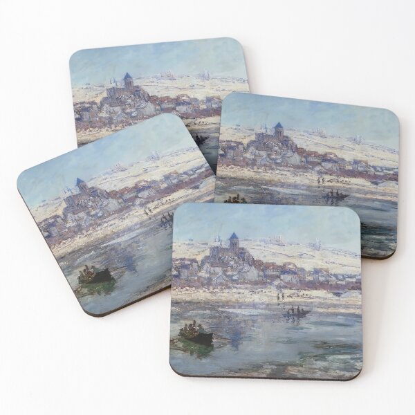 Item preview, Vétheuil en hiver - 1879 - Claude Monet designed and sold by dottyshai.