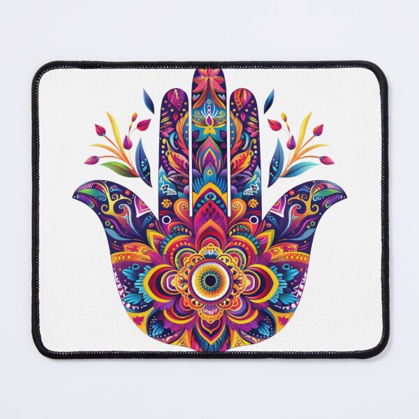Item preview, Hamsa Hand Fatima Evil Eye Sticker designed and sold by MendaciousMina.