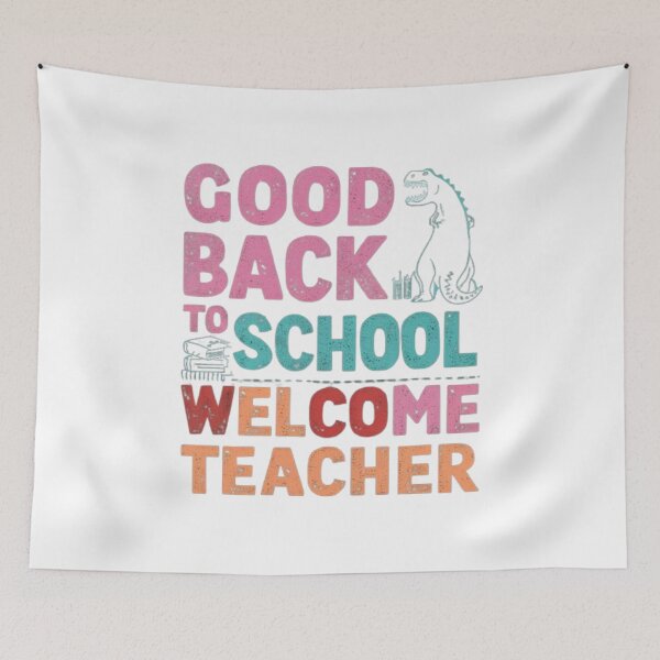 Item preview, good back to school welcome teacher designed and sold by DesignNadine.