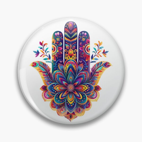 Item preview, Hamsa Hand Fatima Evil Eye Sticker designed and sold by MendaciousMina.