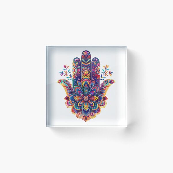 Item preview, Hamsa Hand Fatima Evil Eye Sticker designed and sold by MendaciousMina.