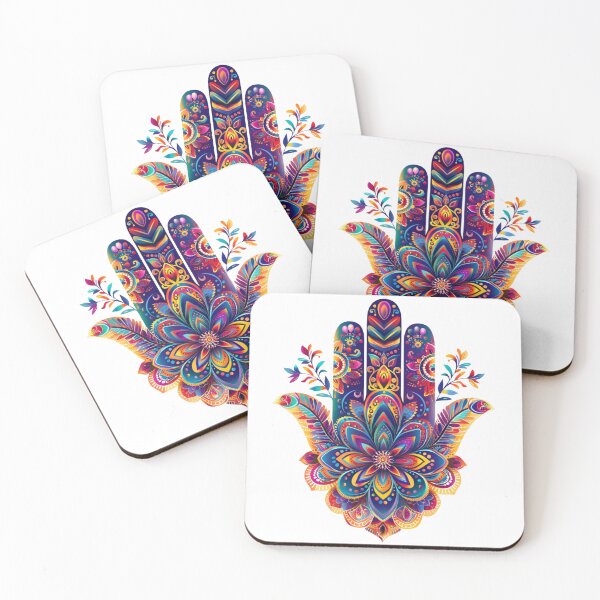 Item preview, Hamsa Hand Fatima Evil Eye Sticker designed and sold by MendaciousMina.