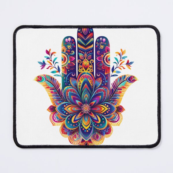 Item preview, Hamsa Hand Fatima Evil Eye Sticker designed and sold by MendaciousMina.