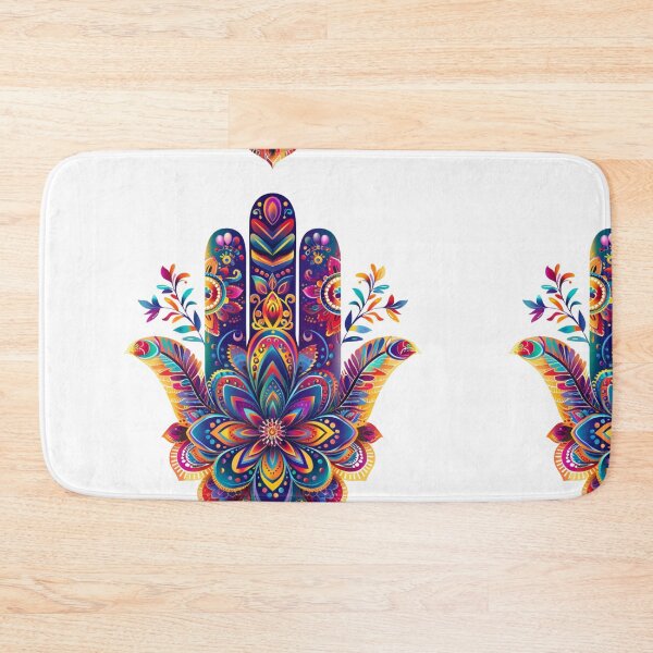 Item preview, Hamsa Hand Fatima Evil Eye Sticker designed and sold by MendaciousMina.