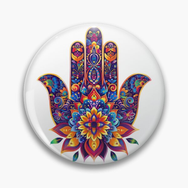 Item preview, Hamsa Hand Fatima Evil Eye Sticker designed and sold by MendaciousMina.